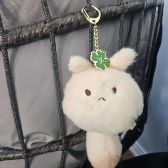 miHoYo Official Genshin Impact Klee Dodoco Keychain Mink Wool Plush Doll Toys - Picture 3 of 5